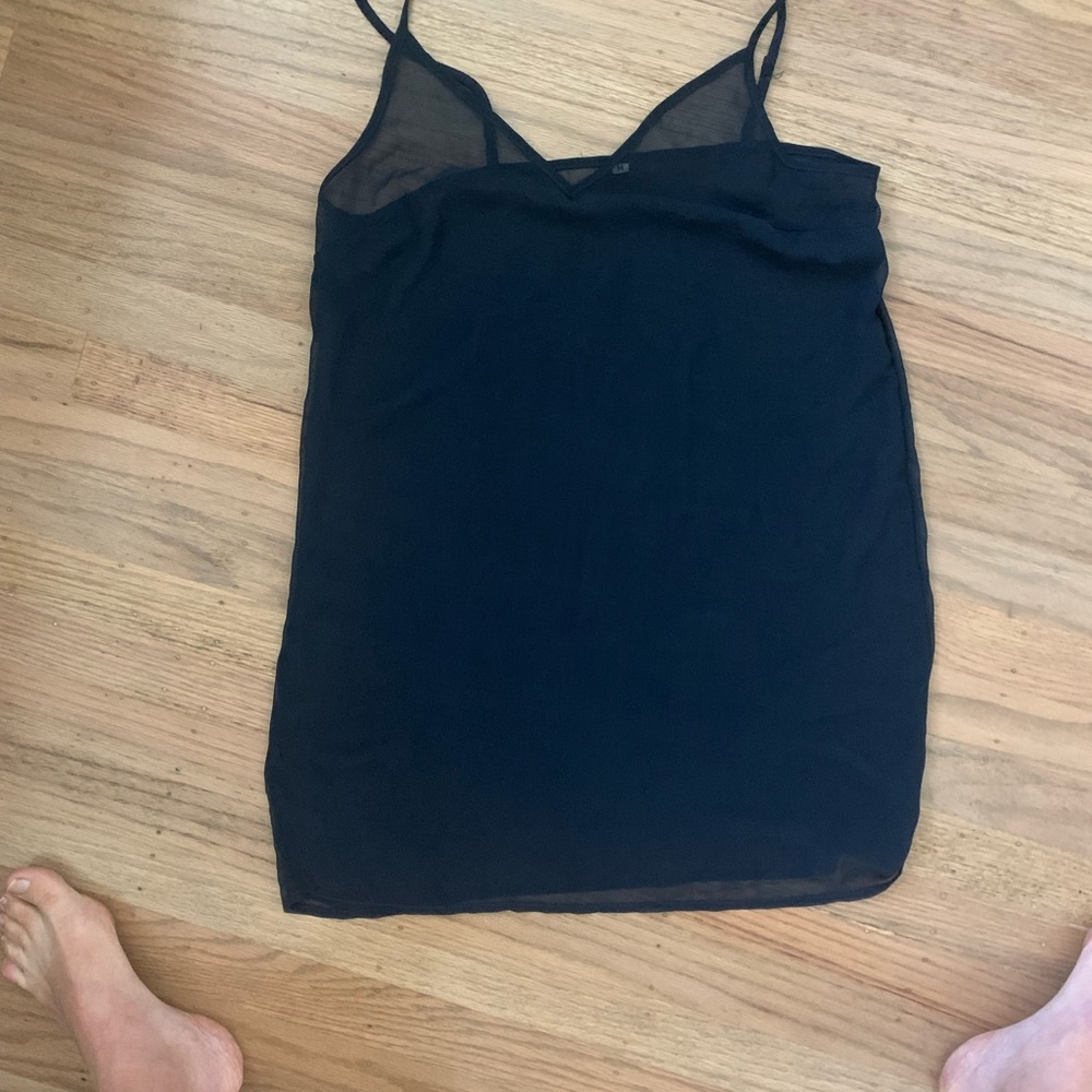 COPY - Urban outfitters slip for dress sheer navy medium